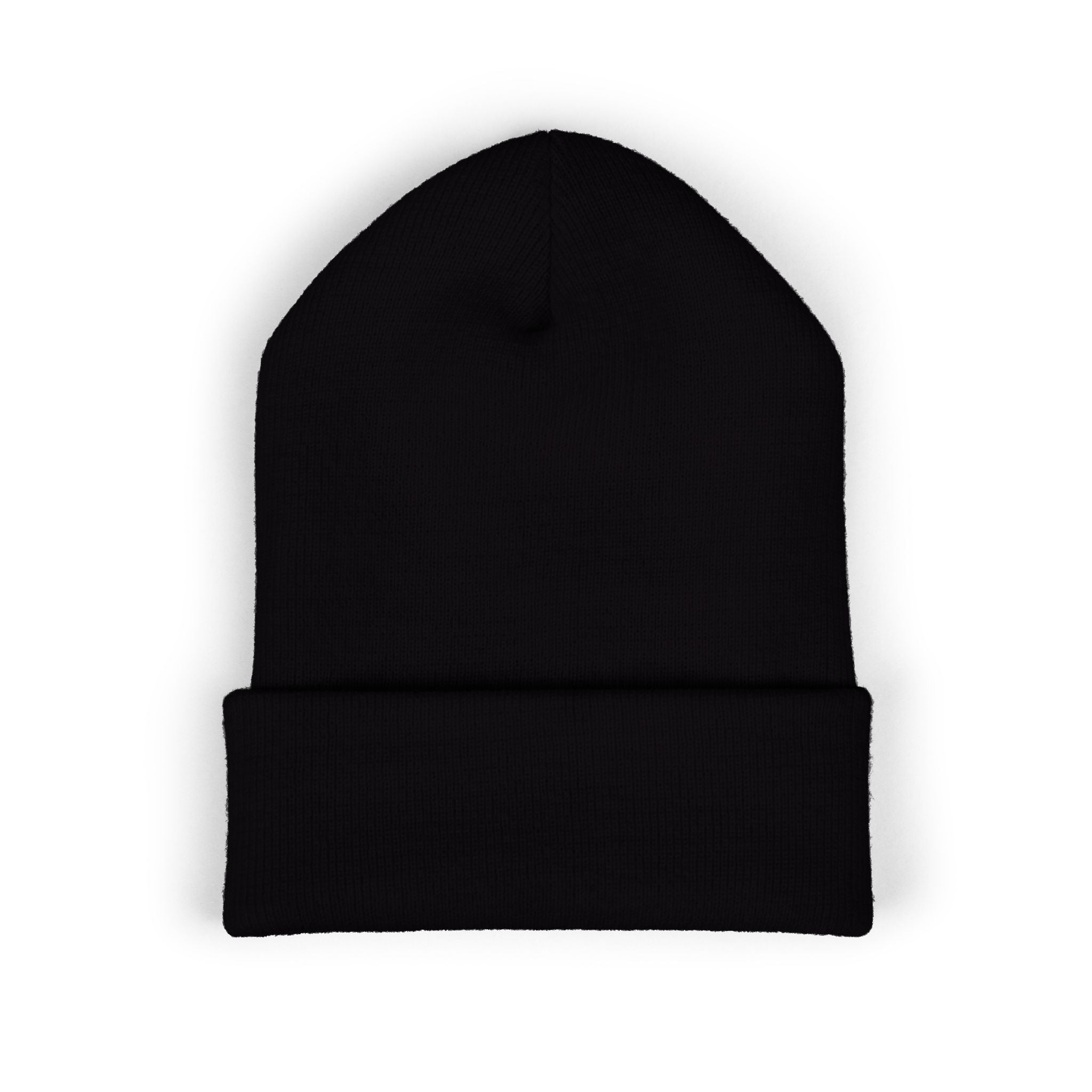 ORE.FM Logo Embroidered Black Beanie