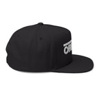 ORE.FM Full Logo Embroidered Flat Bill Cap
