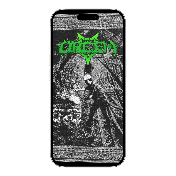 Lister O'neil green ORE.FM graphic phone wallpaper